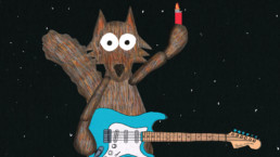 Wolf from Animated short: 'Animals' by Keith Del Principe